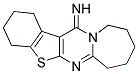 1,3,4,6,7,8,9,10-OCTAHYDRO-2H-12-THIA-5A,11-DIAZA-CYCLOHEPTA[B]FLUOREN-5-YLIDENEAMINE Struktur