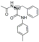 N-ACETYL-L-PHE-P-TOLUIDINE Struktur