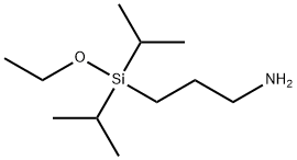 3-AMINOPROPYLDIISOPROPYLETHOXYSILANE Structure