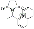 (S)-N-(1-(1-NAPHTHYL) ETHYL)MALEIMIDE Struktur