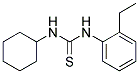 N-CYCLOHEXYL-N'-(2-ETHYLPHENYL)THIOUREA Struktur