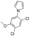 1-(2,4-DICHLORO-5-METHOXYPHENYL)-1H-PYRROLE Struktur