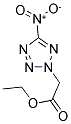 ETHYL 2-(5-NITRO-2H-1,2,3,4-TETRAZOL-2-YL)ACETATE Struktur