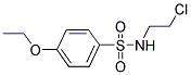 N-(2-CHLOROETHYL)-4-ETHOXYBENZENESULFONAMIDE Struktur