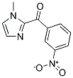 (1-METHYL-1H-IMIDAZOL-2-YL)-(3-NITRO-PHENYL)-METHANONE Struktur