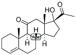 4-PREGNEN-17-OL-11,20-DIONE Struktur