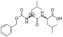 CBZ-L-LEU-D-LEU Struktur