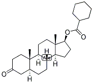 5ALPHA-ANDROSTAN-17BETA-OL-3-ONE 17-HEXAHYDROBENZOATE Struktur