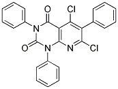 5,7-DICHLORO-1,3,6-TRIPHENYL-1,2,3,4-TETRAHYDROPYRIDO[2,3-D]PYRIMIDINE-2,4-DIONE Struktur