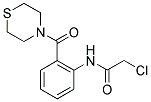 N1-[2-(1,4-THIAZINAN-4-YLCARBONYL)PHENYL]-2-CHLOROACETAMIDE Struktur