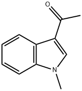 1-(1-METHYL-1H-INDOL-3-YL)-1-ETHANONE Struktur