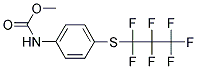 4-(HEPTAFLUOROPROPYLTHIO)-N-(METHOXYCARBONYL)ANILINE Struktur