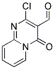 2-CHLORO-4-OXO-4H-PYRIDO[1,2-A]PYRIMIDINE-3-CARBALDEHYDE Struktur