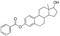 BENZOIC ACID 17-HYDROXY-13-METHYL-7,8,9,11,12,13,14,15,16,17-DECAHYDRO-6H-CYCLOPENTA[A]PHENANTHREN-3-YL ESTER Struktur