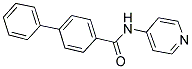 N-(4-PYRIDINYL)[1,1'-BIPHENYL]-4-CARBOXAMIDE Struktur