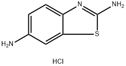 BENZOTHIAZOLE-2,6-DIAMINE Struktur