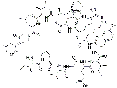 GAG P24 CA (124-138) Struktur