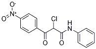 2-CHLORO-3-(4-NITRO-PHENYL)-3-OXO-N-PHENYL-PROPIONAMIDE Struktur