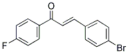 4-BROMO-4'-FLUOROCHALCONE Struktur