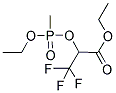 ETHYL 2-([ETHOXY(METHYL)PHOSPHORYL]OXY)-3,3,3-TRIFLUOROPROPANOATE Struktur