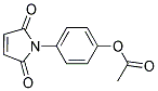 4-(2,5-DIOXO-2,5-DIHYDRO-1H-PYRROL-1-YL)PHENYL ACETATE Struktur