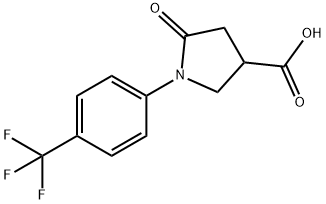 5-OXO-1-[4-(TRIFLUOROMETHYL)PHENYL]PYRROLIDINE-3-CARBOXYLIC ACID price.