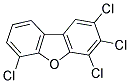 2,3,4,6-TETRACHLORODIBENZOFURAN Struktur