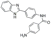 4-AMINO-N-[4-(1 H-BENZOIMIDAZOL-2-YL)-PHENYL]-BENZAMIDE Struktur