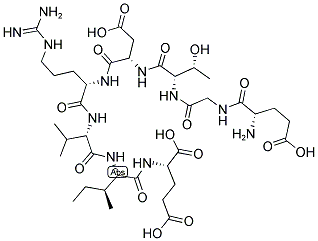 GLU-GLY-THR-ASP-ARG-VAL-ILE-GLU Struktur