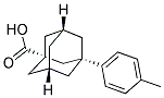 3-P-TOLYL-ADAMANTANE-1-CARBOXYLIC ACID Struktur