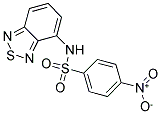 N-(2,1,3-BENZOTHIADIAZOL-4-YL)-4-NITROBENZENESULFONAMIDE Struktur