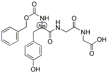 Z-TYR-GLY-GLY-OH Struktur