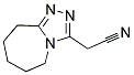 (6,7,8,9-TETRAHYDRO-5H-[1,2,4]TRIAZOLO[4,3-A]AZEPIN-3-YL)-ACETONITRILE Struktur