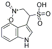 1-(1H-INDOL-3-YL)-2-NITRO-ETHANESULFONIC ACID Struktur