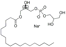 1-STEAROYL-2-HYDROXY-SN-GLYCERO-3-[PHOSPHO-RAC-(1-GLYCEROL)] (SODIUM SALT) Struktur