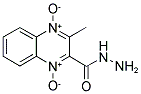 2-(HYDRAZINOCARBONYL)-3-METHYLQUINOXALINEDIIUM-1,4-DIOLATE Struktur