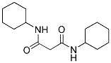 N,N'-DICYCLOHEXYL-MALONAMIDE Struktur