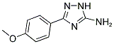 5-(4-METHOXY-PHENYL)-2H-[1,2,4]TRIAZOL-3-YLAMINE Struktur