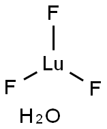 LUTETIUM FLUORIDE, HYDROUS Struktur