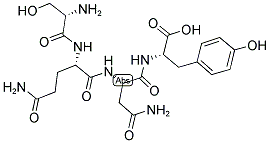 HIV PROTEASE SUBSTRATE TETRAPEPTIDE Struktur