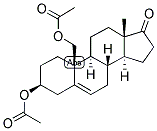 5-ANDROSTEN-3BETA,19-DIOL-17-ONE 3,19-DIACETATE Struktur