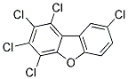 1,2,3,4,8-PENTACHLORODIBENZOFURAN Struktur