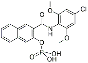 NAPHTHOL AS-LC PHOSPHATE Struktur