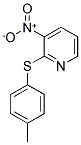 3-NITRO-2-[(4-METHYLPHENYL)SULFANYL]PYRIDINE Struktur