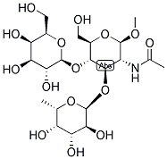 LEWIS X TRISACCHARIDE, METHYL GLYCOSIDE Struktur