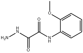 2-HYDRAZINO-N-(2-METHOXYPHENYL)-2-OXOACETAMIDE Struktur