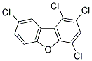 1,2,4,8-TETRACHLORODIBENZOFURAN Struktur