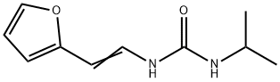 N-[2-(2-FURYL)VINYL]-N'-ISOPROPYLUREA Struktur