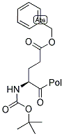 BOC-GLU(OBZL)-MERRIFIELD RESIN Struktur