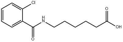 6-(2-CHLORO-BENZOYLAMINO)-HEXANOIC ACID Struktur